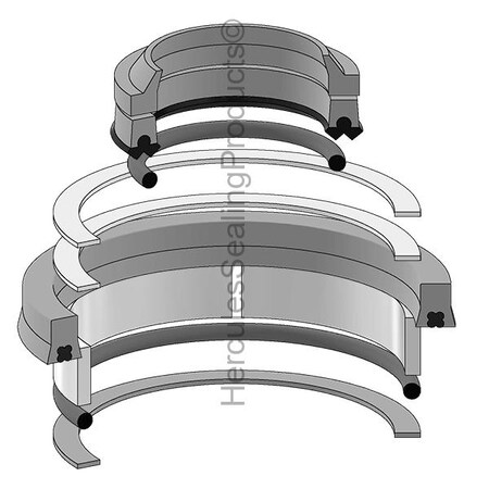 Cascade - After Market Parts Hydraulic Cylinder Repair Kit- 1-5/8 X 3-1/2 660954
